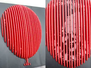 Pennywise the Clown IT Layered 3d Artwork