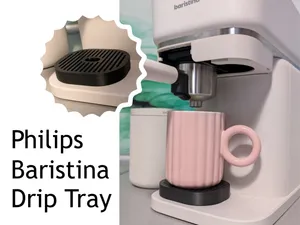 Low Drip Tray for Philips Baristina (Tall Mug Mod)