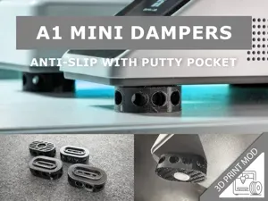A1 Mini Dampers – Anti-Slip with putty pocket