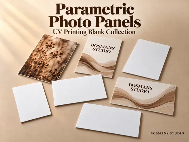 Parametric Photo panels collection/uv print