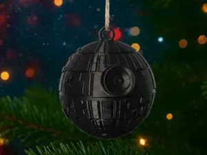 Deathstar * Christmas Bauble * No AMS