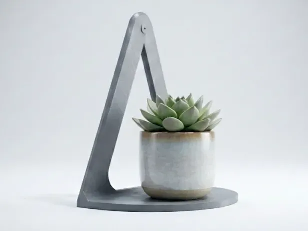 Single-Nail Wall Display Stand