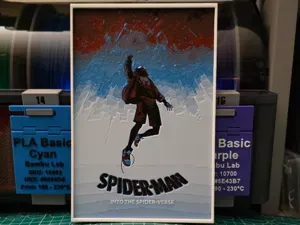 Spider-Man Into the Spider-Verse - Hueforge Art