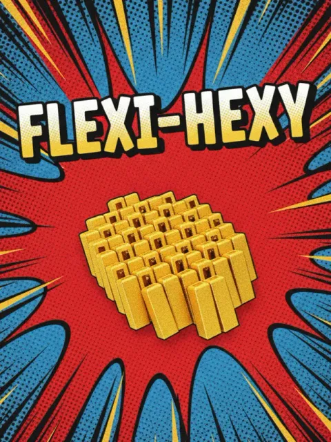 FLEXI-HEXY: Flexi Hex-Fidget! — Image 3 of 4