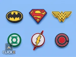 Comic Book - DC Super Hero Logo - Fidget Clickers