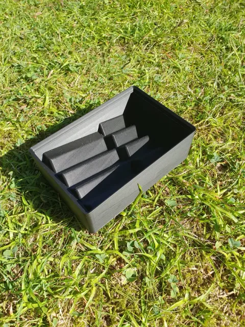 Gridfinity CNC Bit/Endmill Angled Holder – 7 Slot — Image 3 of 4
