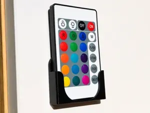 RGB LED Remote Control Holder