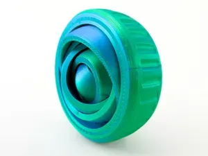 5 Ring Gyro Fidget Toy - Print in Place