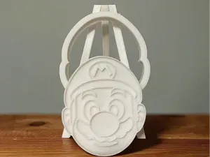 Mario - -cookie cutter + stamp