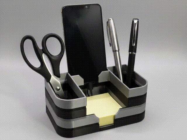 The "Desk Harmony" Organizer & Charging Station
