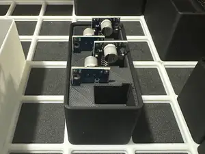 5x LM2596 DC-DC Buck Converter Gridfinity Holder