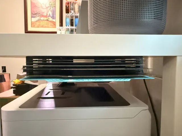 X2D, P2S, A1, P1S Build Plate Holder (Under Desk) — Image 3 of 10