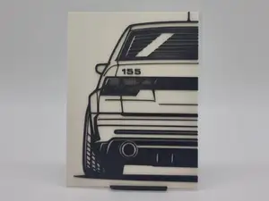 2D Wall Art Alfa Romeo 155 GTA