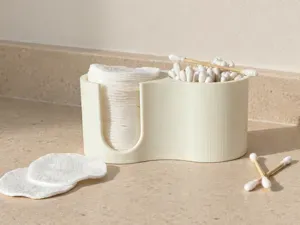 Smooth Cotton Pad and Swab Holder