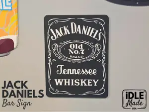 Jack Daniel's Whiskey - Home Bar Sign - Mancave