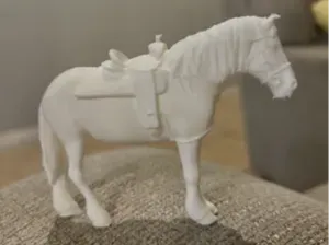 Clydesdale Horse Model Statue
