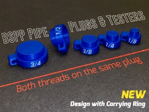 BSPP Pipe Plugs & Testers