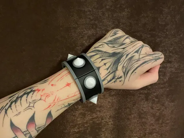 Bowser (or Bowsette) Bracelet
