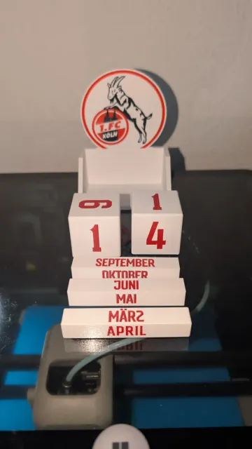Ewiger Kalender - 1.FC Köln — Image 2 of 2