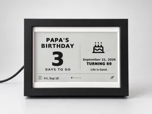Waveshare 7.5inch E-Ink Display 5X7 Frame