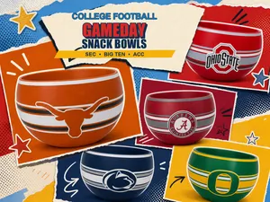 College Football Snack Bowl - Gameday Party Bowl