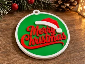 Merry Christmas Palla di Natale albero 3D decoro