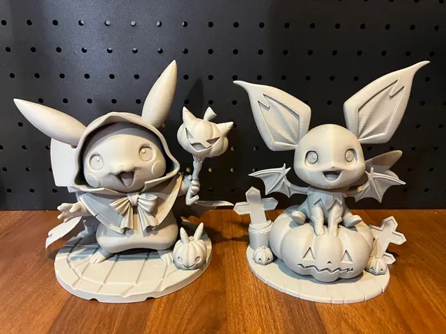 Halloween Pichu Statue – The Pumpkin Imp — Фото 4 из 9