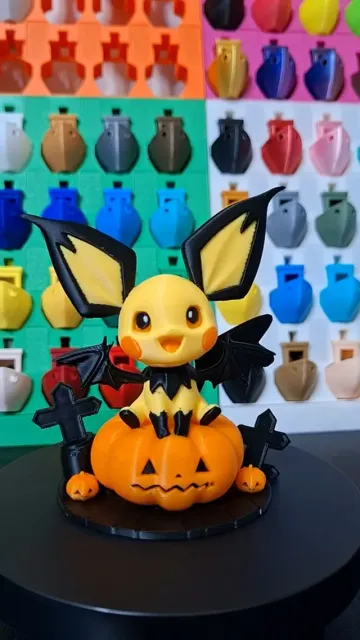Halloween Pichu Statue – The Pumpkin Imp — Фото 3 из 9
