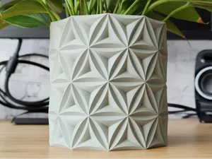 Bamboo Flower Plant pot and Planter - Vase mode