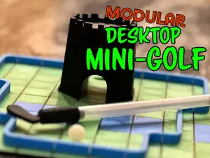 The ORIGINAL Modular Desktop Mini Golf Set