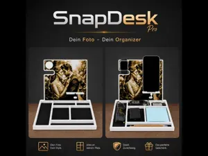 Desk Organizer, Phone and Watch Stand Personalized