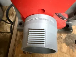 Bauer belt disc sander ridgid shop vac adaptor