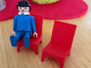 Chair for Playmobil | Miniature Doll House