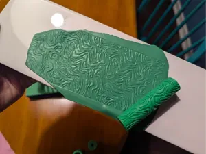 Oil Paint Pattern Texture Roller Debossed