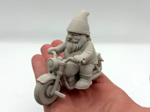 Motorcycle Garden Gnome
