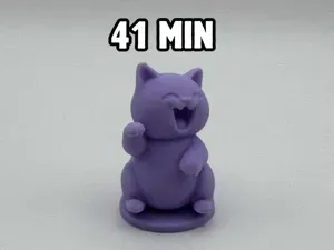 Chubby Goofy Cat – 42 Min print