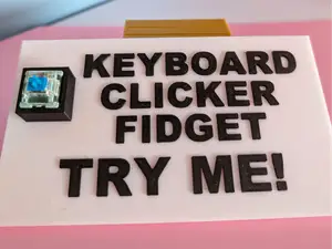 3x Vendor Market  Keycaps Clicker Display Tester