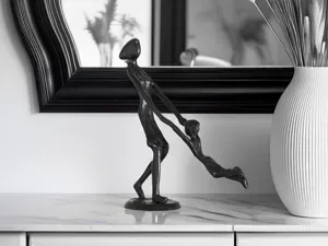 Cute Family Sculpture