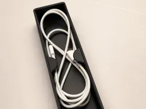 Gridfinity Cable Holder 1x4 - USB Cable Organizer