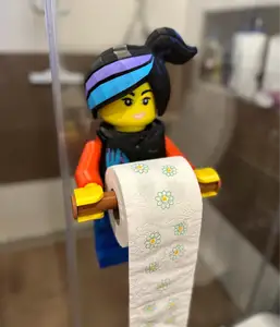 Brick Wyldstyle (Lucy) Toilet Paper Holder