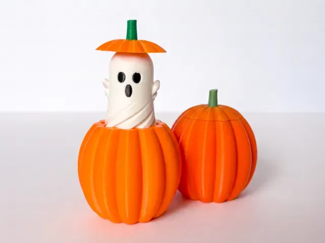 Pumpkin with Twisty Ghost Fidget — Фото 9 из 11