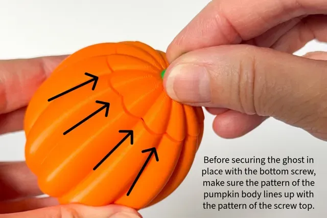 Pumpkin with Twisty Ghost Fidget — Фото 11 из 11