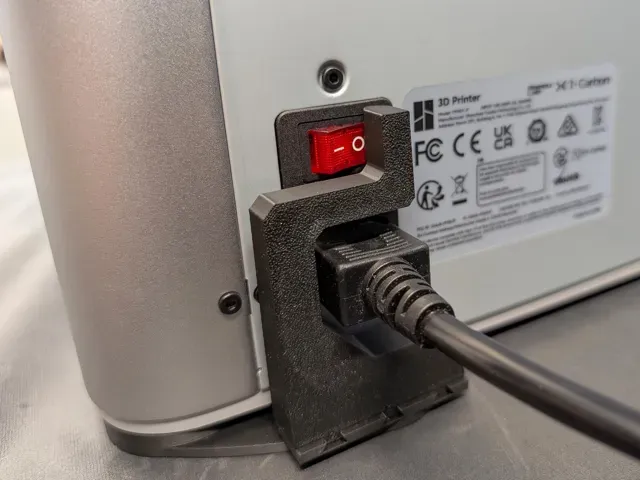 X1/P1 Front Power Switch Extender - V2 with lock — Image 2 of 10