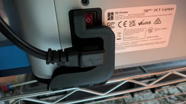 X1/P1 Front Power Switch Extender - V2 with lock — Image 10 of 10