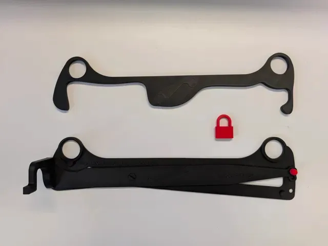 X1/P1 Front Power Switch Extender - V2 with lock — Image 5 of 10
