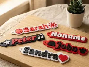 Customizable Keychain - Text and Emojis