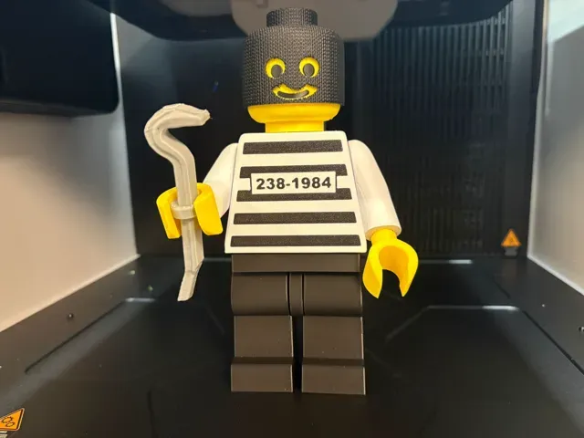 Brickman Einbrecher 20cm Figur 500%
