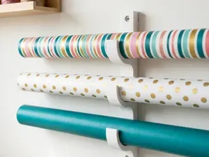 XL Wall-Mounted Wrapping Paper Holder