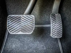 Carbon-Look Pedal Covers for Tesla Model Y