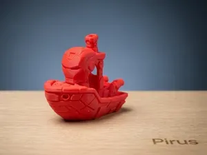 Iron Benchy – Superhero Armor Benchy Collectible